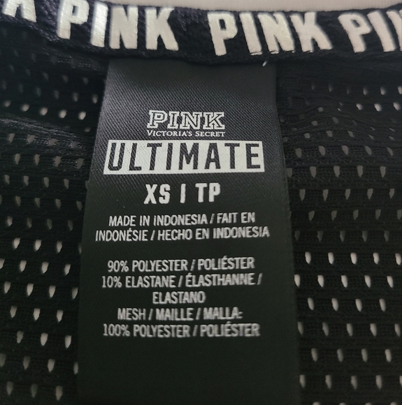 PINK Victoria's Secret Olive Green Women's  Ultimate Track Jacket Sz.XS - Picture 6 of 9